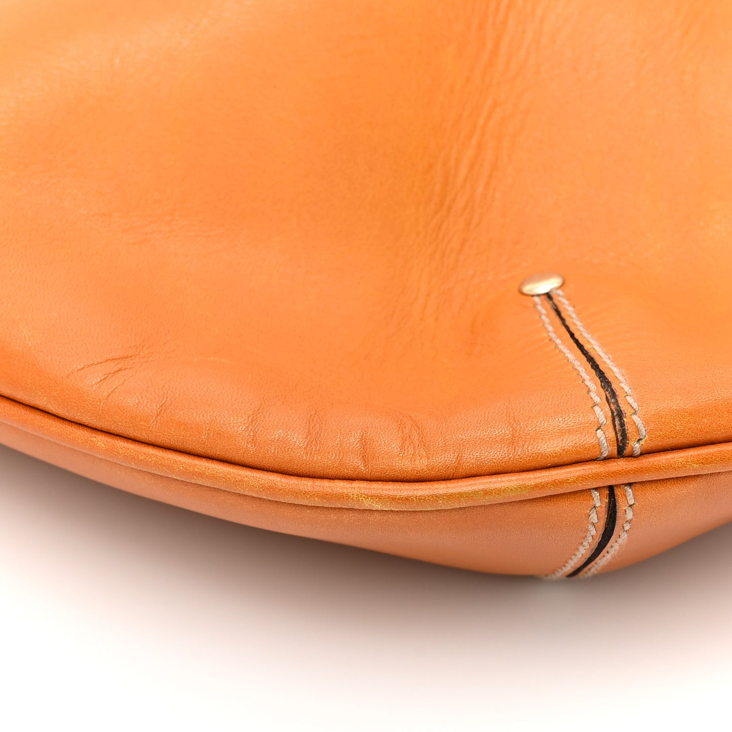 Calfskin Hysteria Shoulder Bag Orange