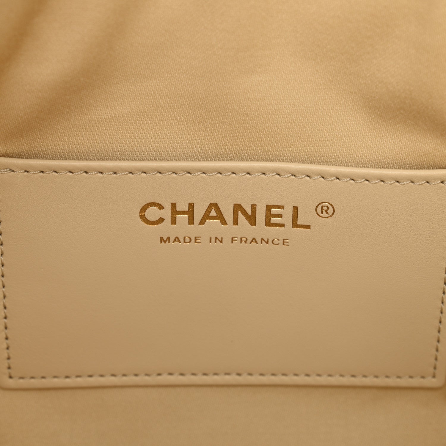 Chanel Caviar Quilted Small Chanel 25 Handbag Beige 6 of 10