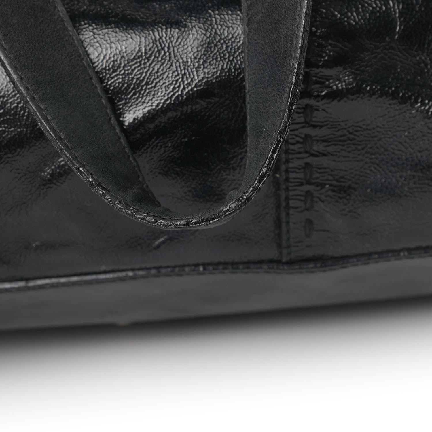 Saint Laurent Patent Large Muse Black 8 of 9