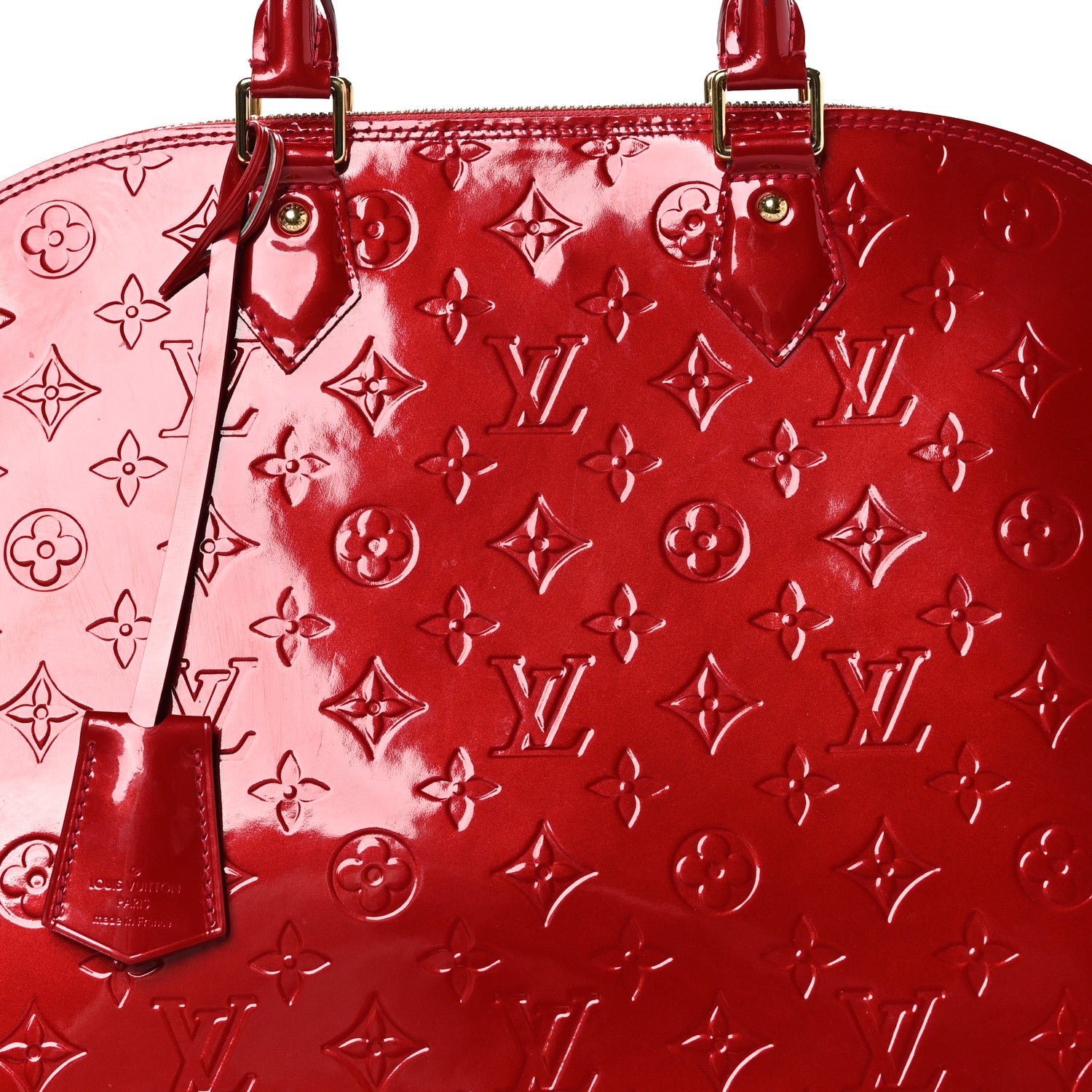 Louis Vuitton Vernis Alma Pomme D'Amour 7 of 13