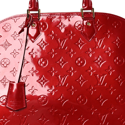 Louis Vuitton Vernis Alma Pomme D'Amour 7 of 13