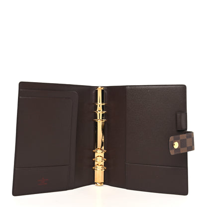 Louis Vuitton Damier Ebene Large Ring Agenda Cover 5 of 9