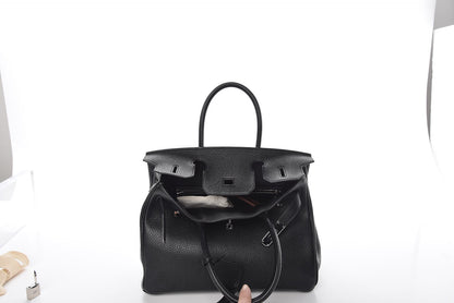 Hermes Taurillon Clemence Birkin 30 Black 52 of 70