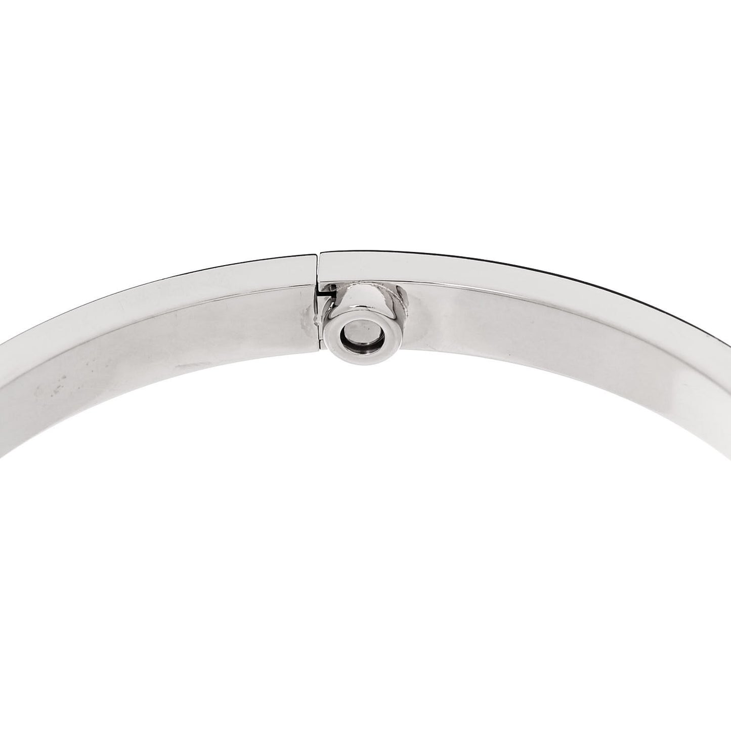 18K White Gold Small LOVE Bracelet 15