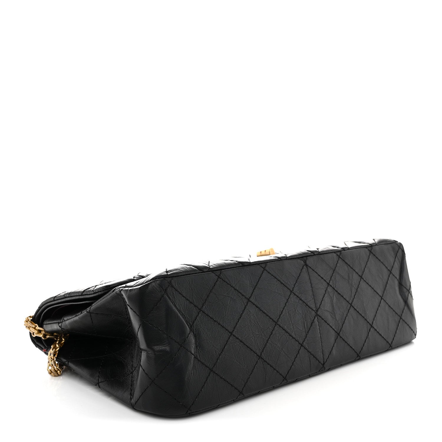 Chanel Aged Calfskin Quilted 2.55 Reissue 227 Flap Black 4 of 12