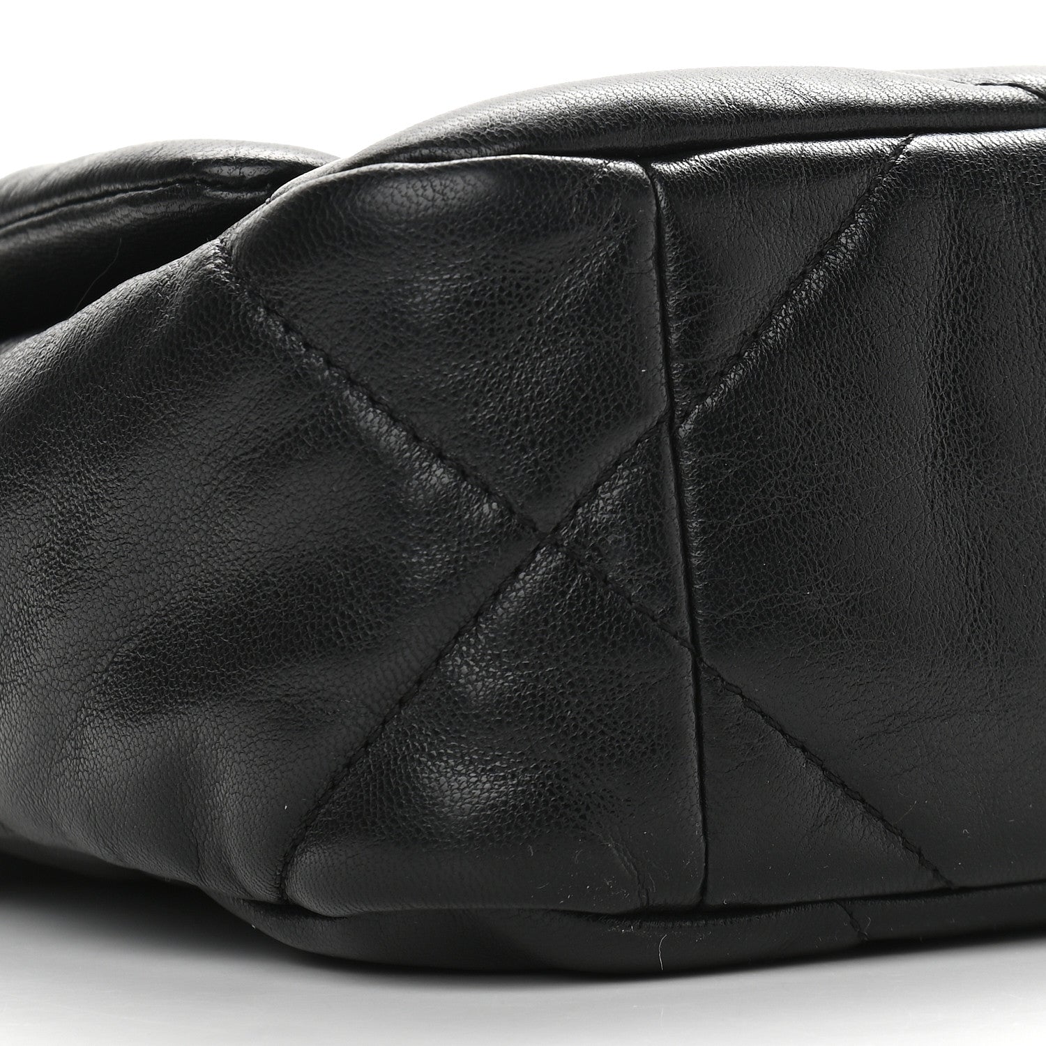 Chanel Goatskin Quilted Medium Chanel 19 Flap Black 8 of 9