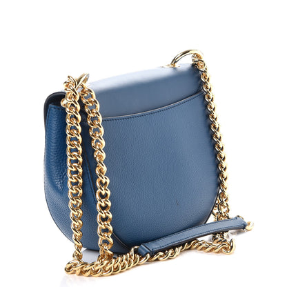 Dolce & Gabbana Calfskin Media Wifi Shoulder Bag Blue 4 of 9