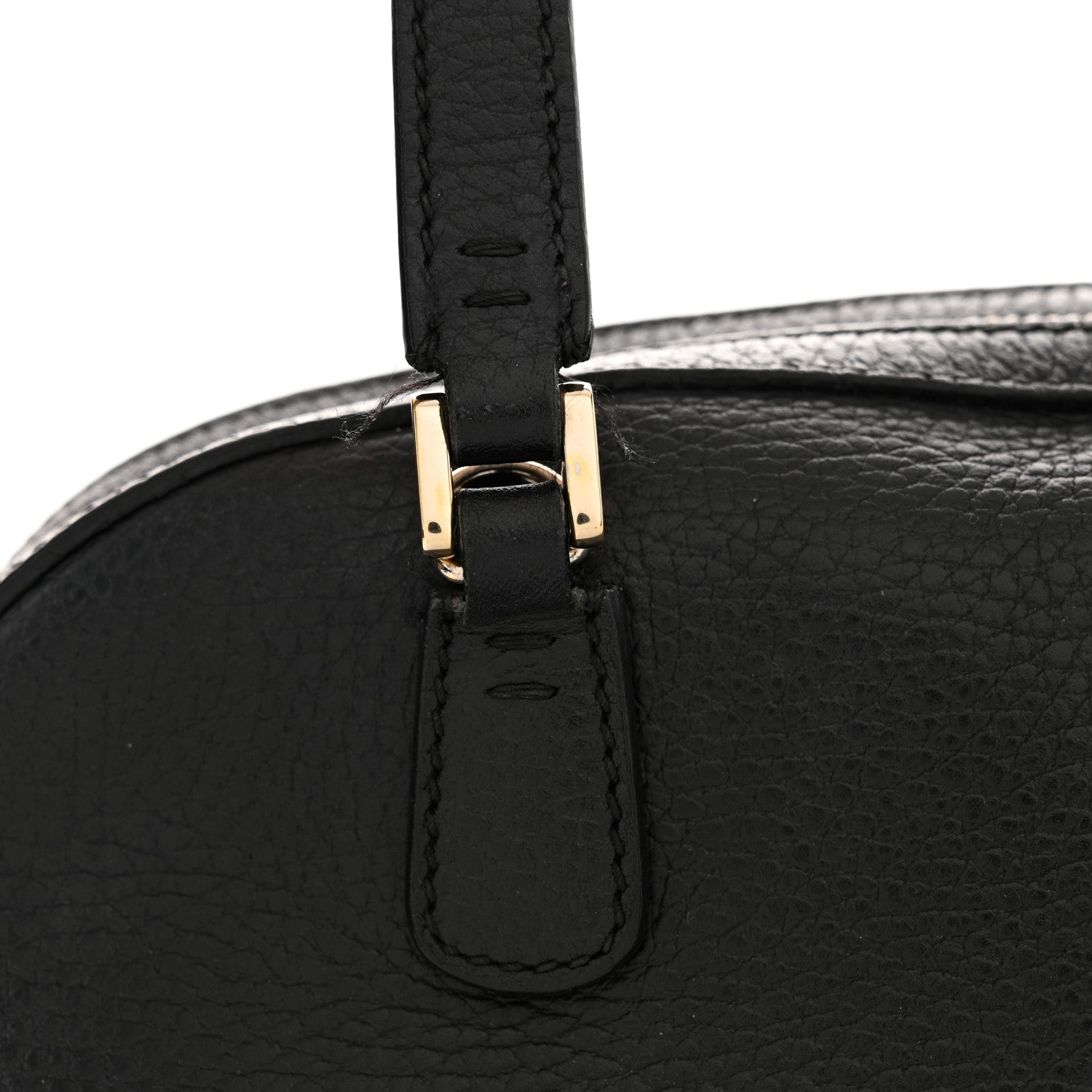 Gucci Dollar Calfskin Dome Bag Black 19 of 22