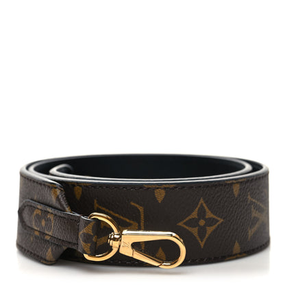 Louis Vuitton Monogram Bandouliere Shoulder Strap Black 1 of 5