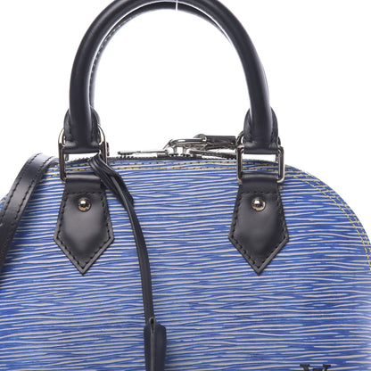 Louis Vuitton Epi Alma BB Denim Light 9 of 9
