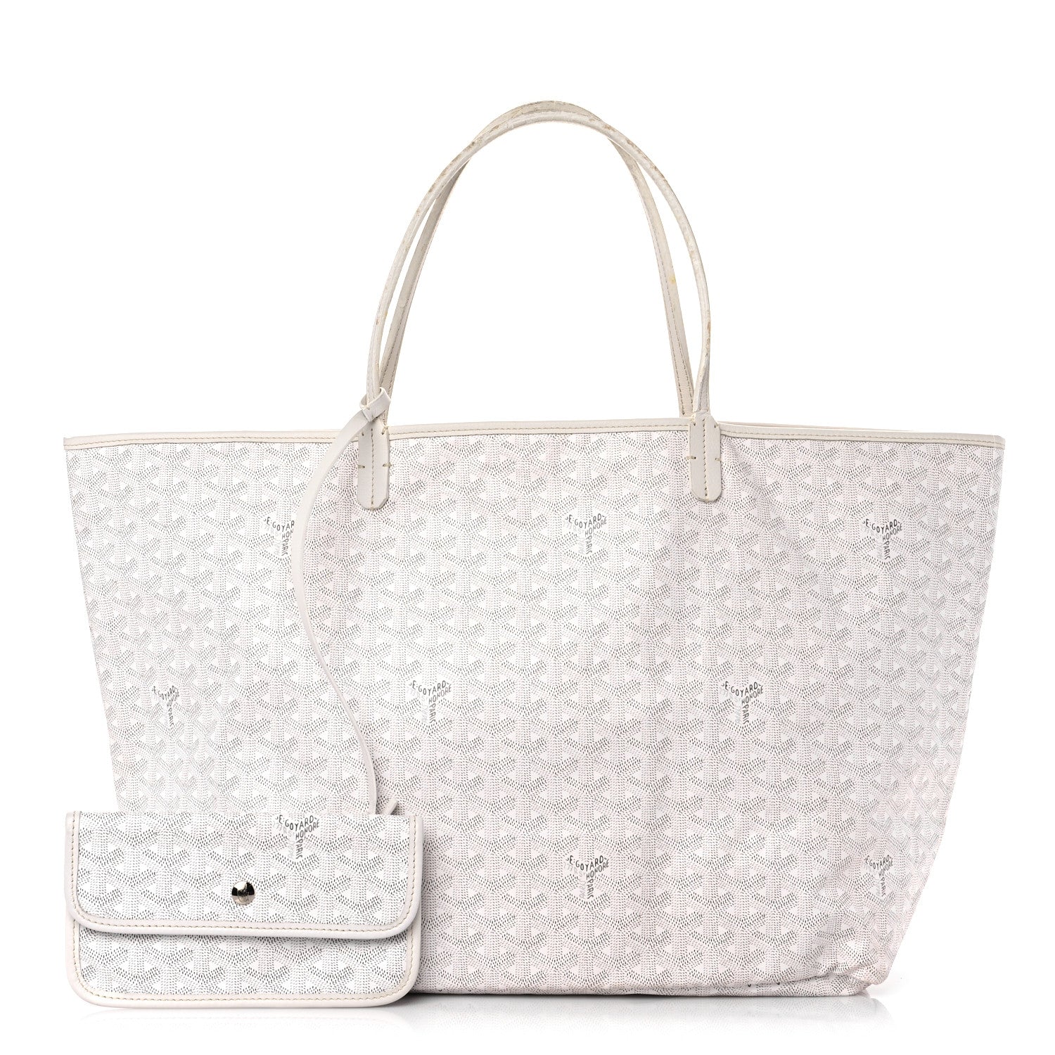 Goyard Goyardine Saint Louis GM White 1 of 25