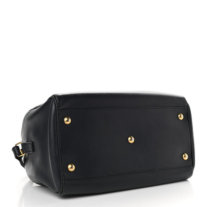 Saint Laurent Calfskin Classic Duffle 6 Navy 4 of 10