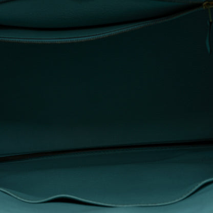 Hermes Togo BIRKIN 35 Bleu Atoll 5 of 10