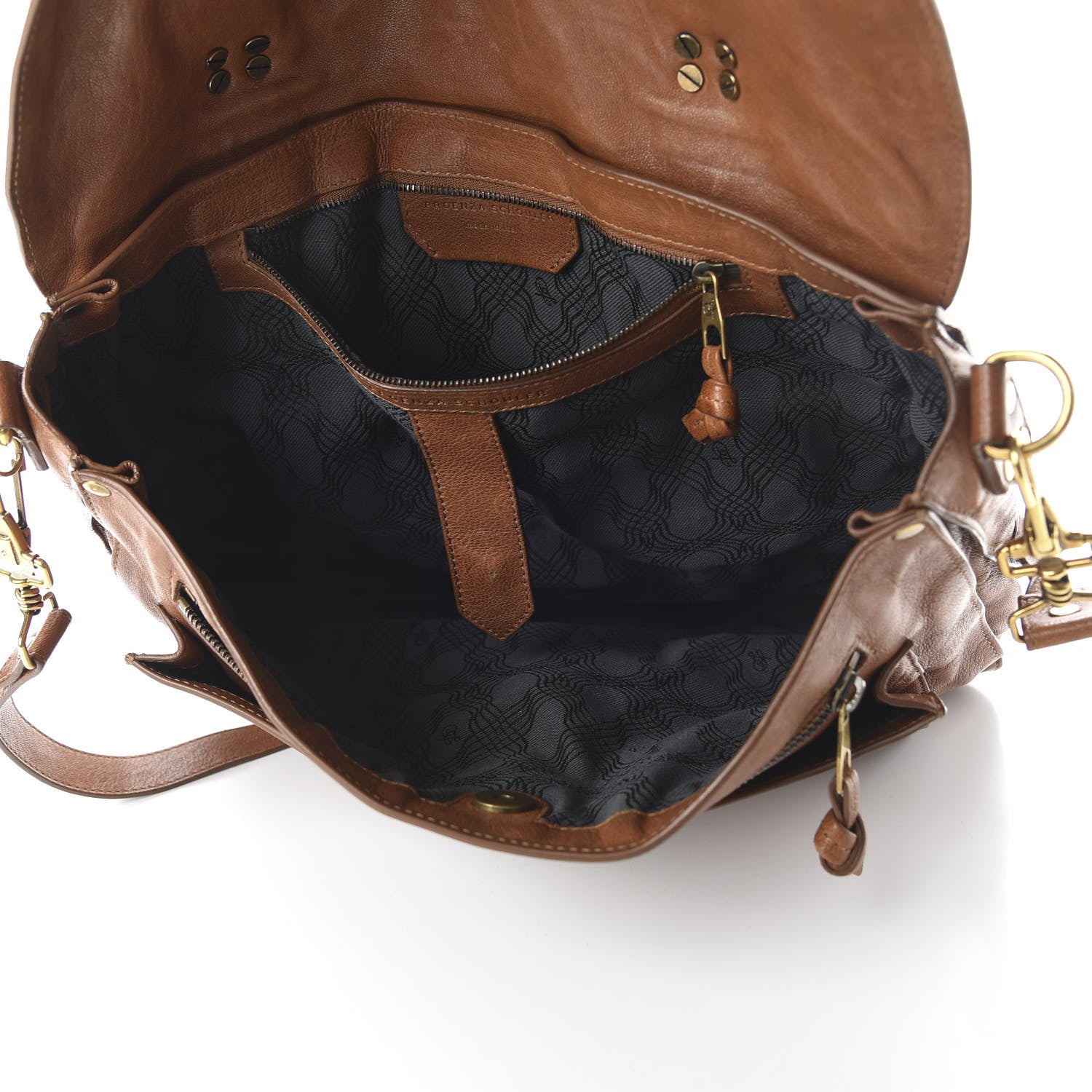 Proenza Schouler Lambskin Large PS1 Satchel Saddle 5 of 11