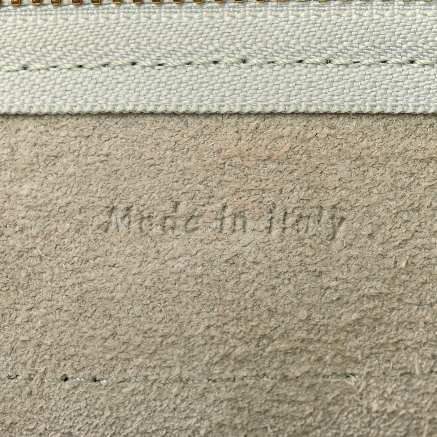 Grained Calfskin Nano Belt Bag Pastel Green