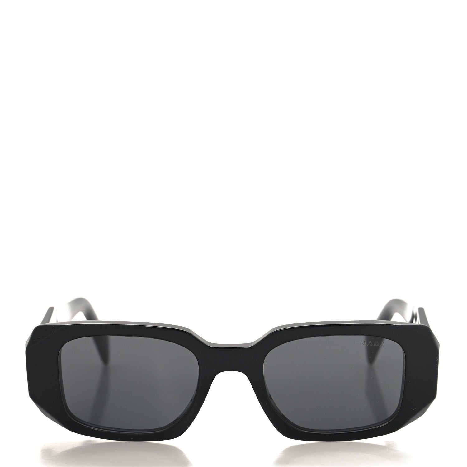 Prada Acetate Symbole Sunglasses SPR 17W Black 2 of 7