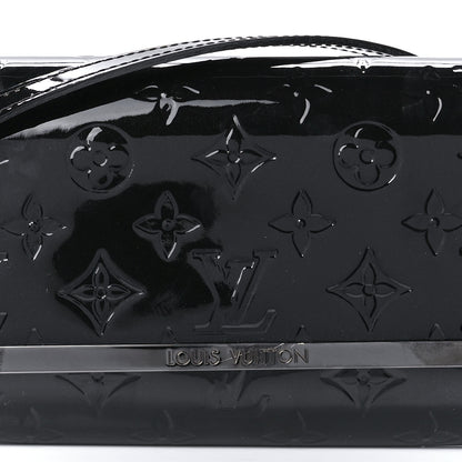 Louis Vuitton Vernis Rossmore MM Noir Magnetique 8 of 9
