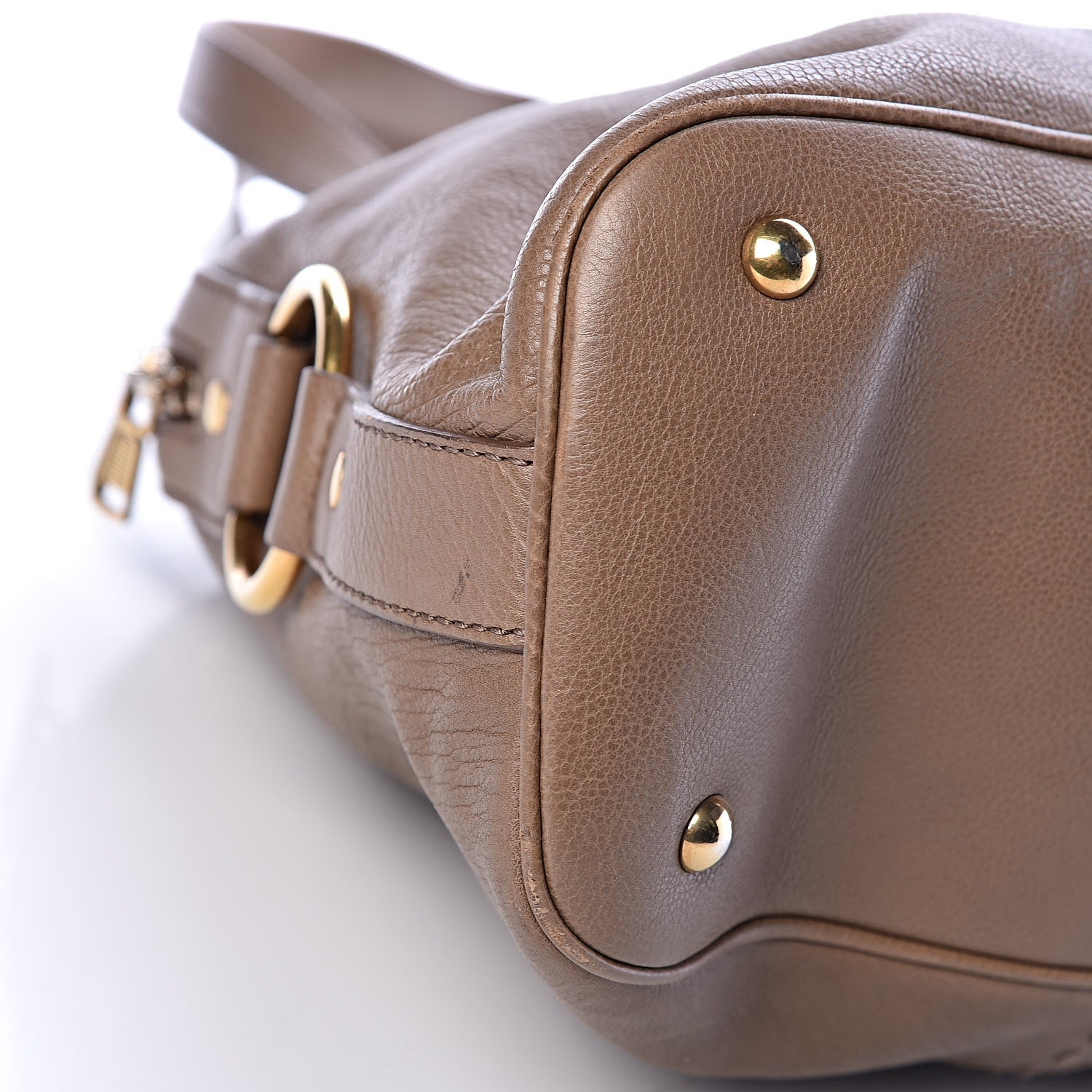 Saint Laurent Calfskin Large Muse Brown 10 of 11