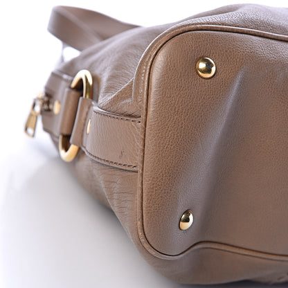 Saint Laurent Calfskin Large Muse Brown 10 of 11