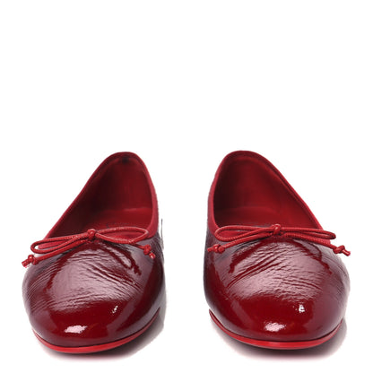 Christian Louboutin Patent Sweetie Jane Ballerina Flats 38 Loubi 3 of 9