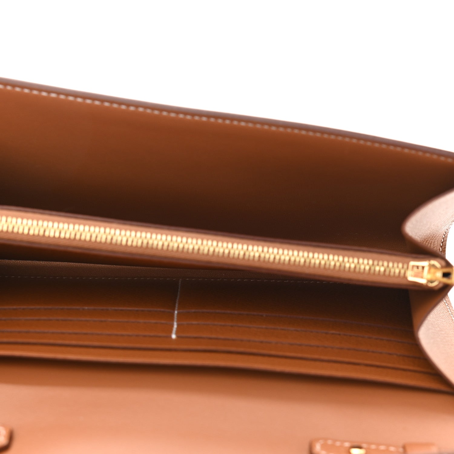 Hermes Epsom Constance Long Wallet To Go Gold 5 of 10