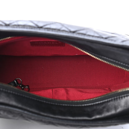 Chanel Aged Calfskin Quilted Medium Gabrielle Hobo Black 5 of 9