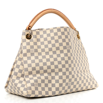 Louis Vuitton Damier Azur Artsy MM 3 of 10