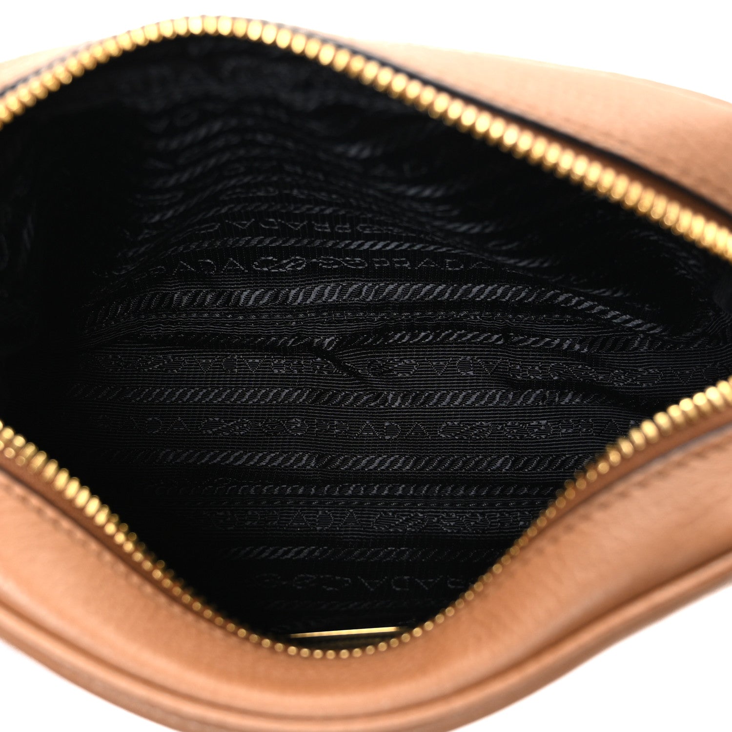 Prada Vitello Phenix Camera Bag Caramel 5 of 10