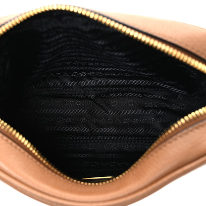 Prada Vitello Phenix Camera Bag Caramel 5 of 10