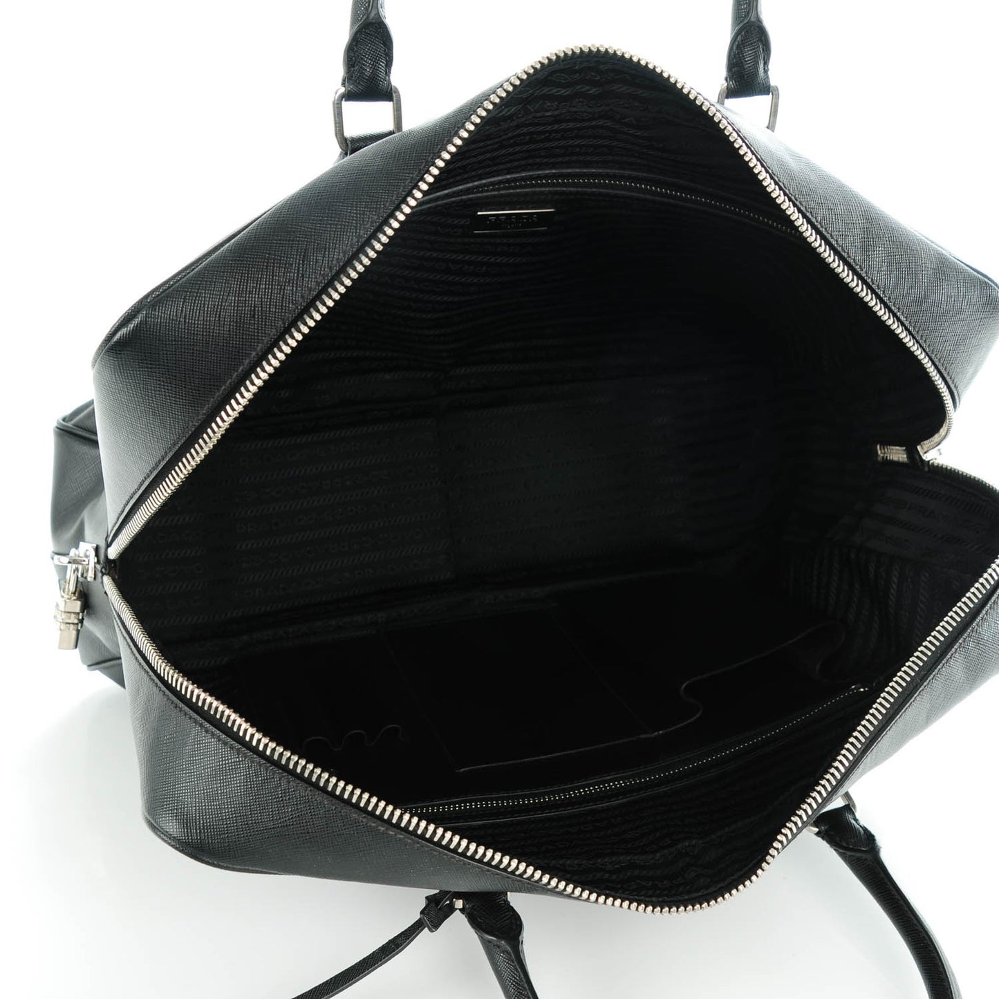Saffiano Briefcase Nero Black