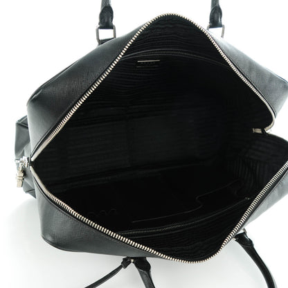Prada Saffiano Briefcase Nero Black 5 of 8