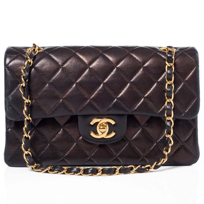 Chanel Lambskin Small Double Flap Black 1 of 11