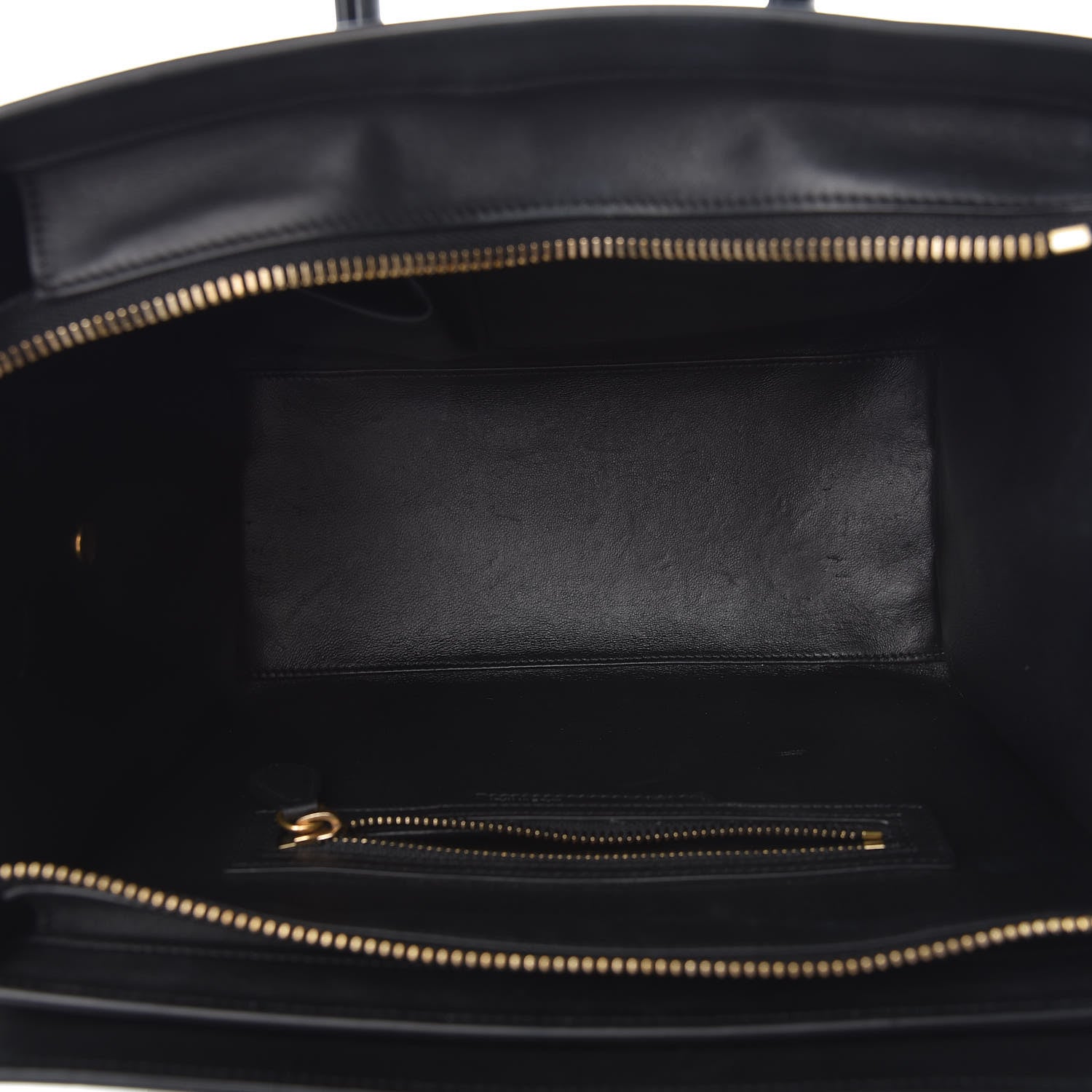 Celine Smooth Calfskin Micro Luggage Black 7 of 13