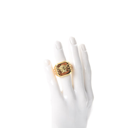 Versace Gold Medusa Ring 2 of 5