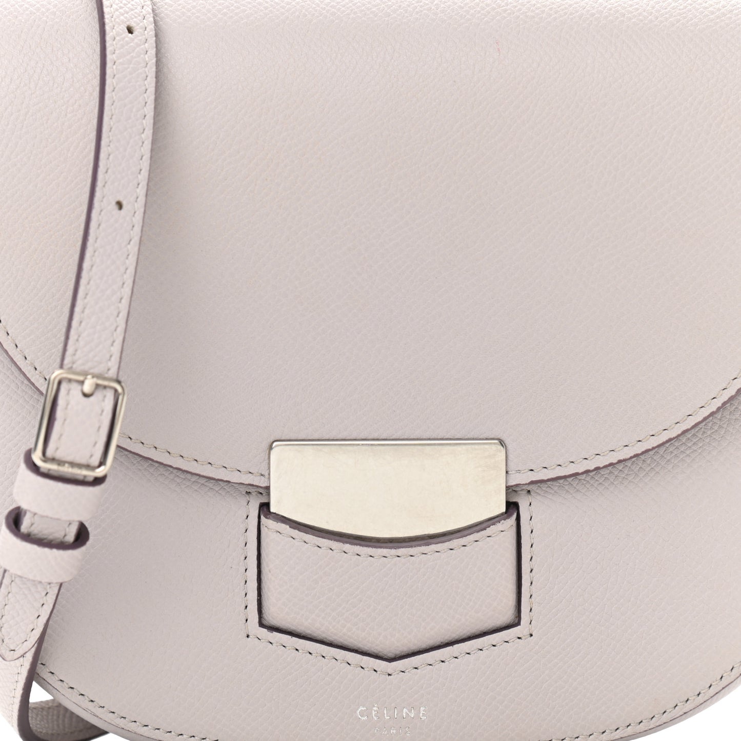 Grained Calfskin Compact Trotteur Ballerina