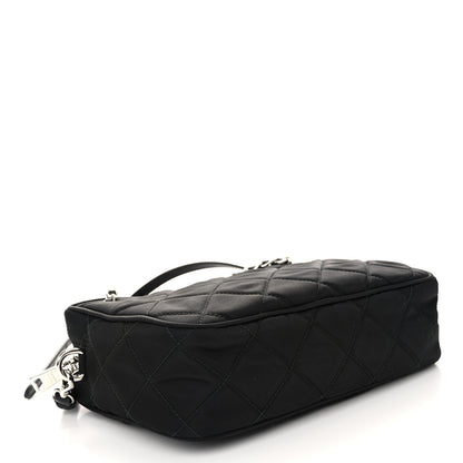 Prada Nylon Tessuto Impuntu Quilted Bandoliera Crossbody Bag Black 4 of 10