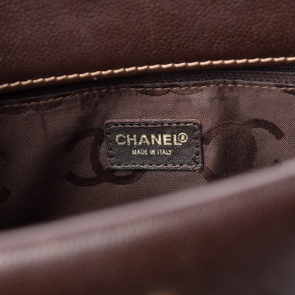 Chanel Caviar Small Tote Brown 6 of 21