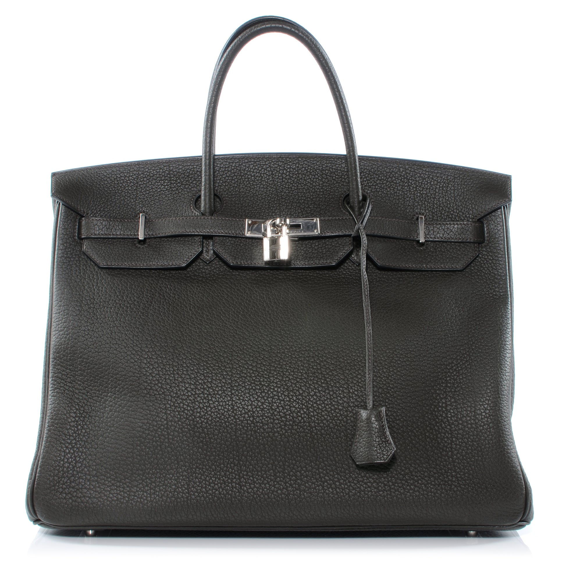Hermes Togo Birkin 40 Vert Bronze 1 of 9