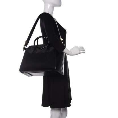 Givenchy Shiny Lord Calfskin Medium Antigona Black 2 of 11