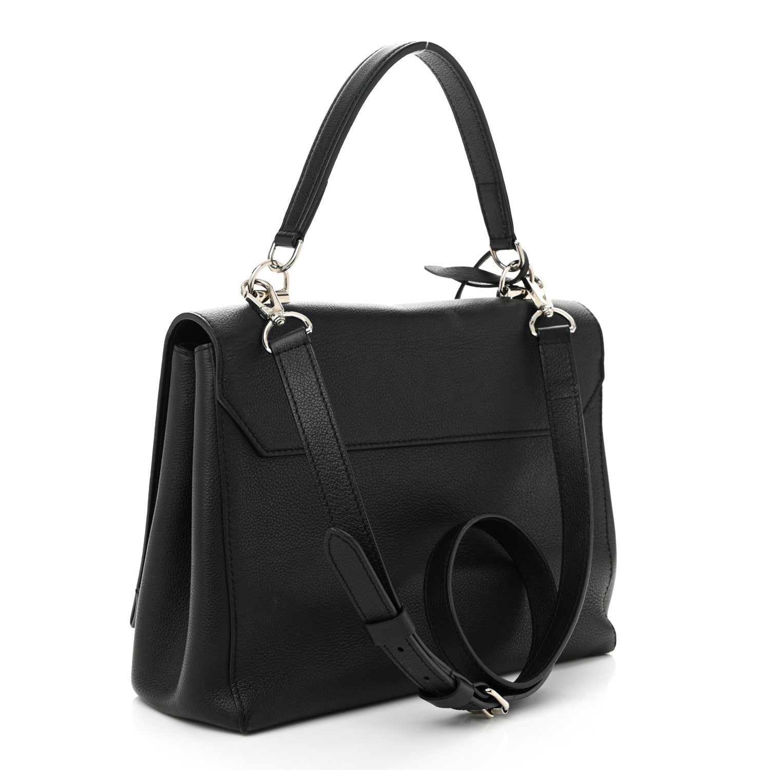 Louis Vuitton Soft Calfskin Lock Me II Black 3 of 10