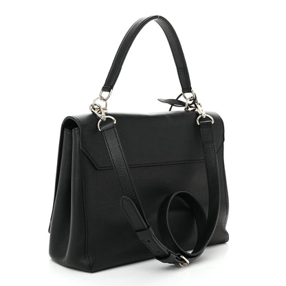 Louis Vuitton Soft Calfskin Lock Me II Black 3 of 10