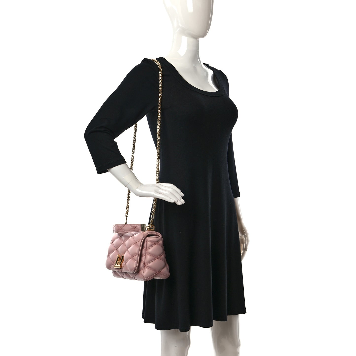 Lambskin Malletage Top Handle GO-14 MM Rosabella