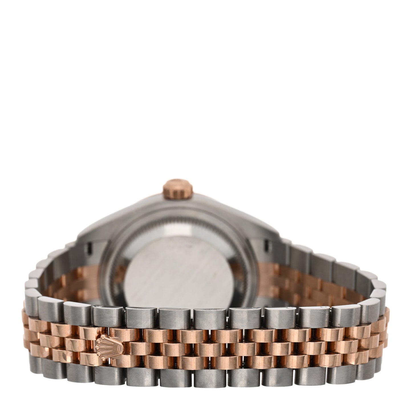 Stainless Steel 18K Everose Gold Diamond Mother of Pearl 28mm Oyster Perpetual Datejust Watch 279171