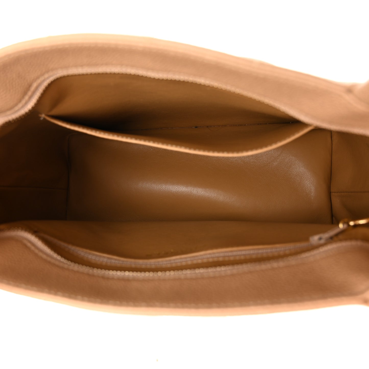 Caviar Quilted Medallion Tote Beige