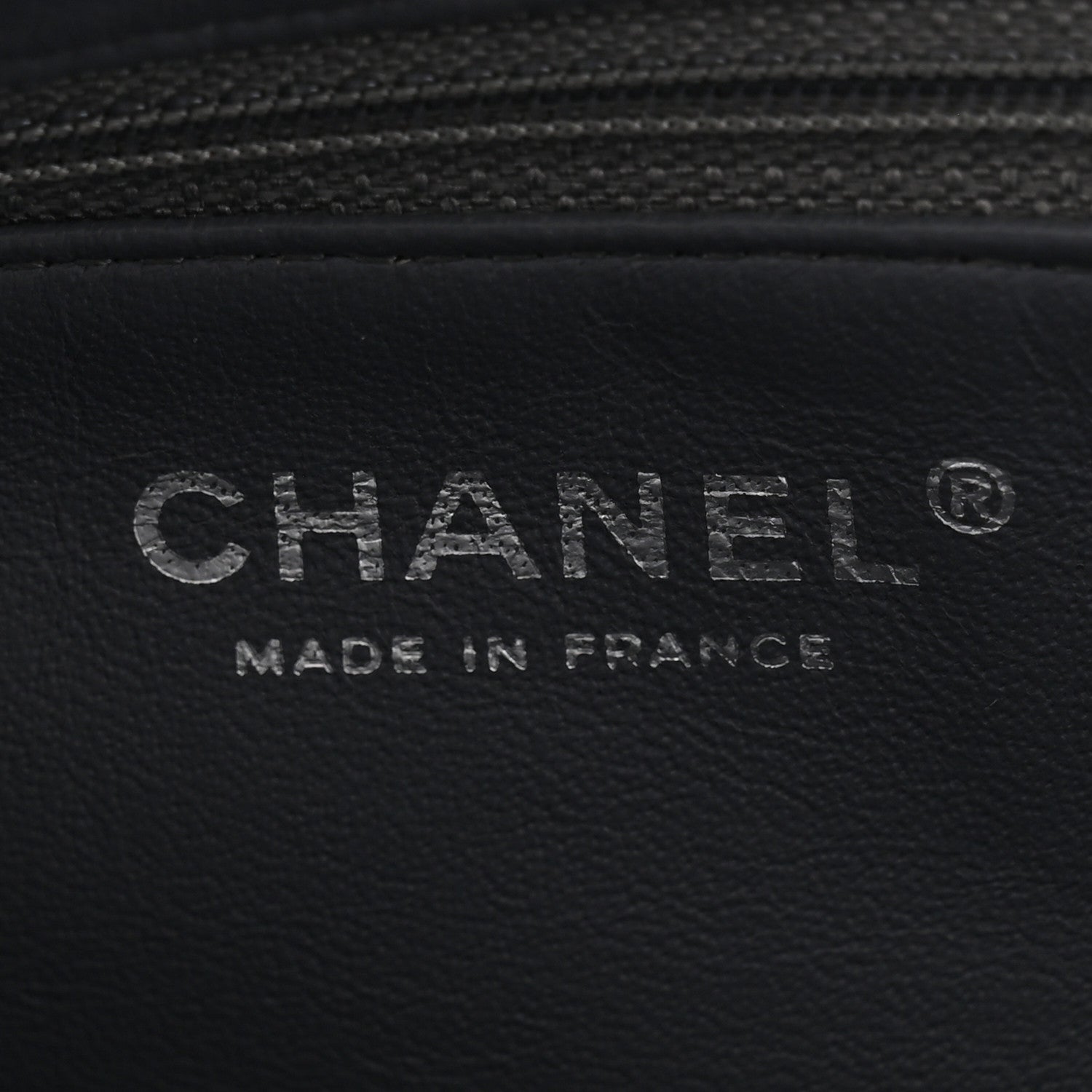 Chanel Caviar Quilted Timeless Clutch Dark Grey 6 of 11