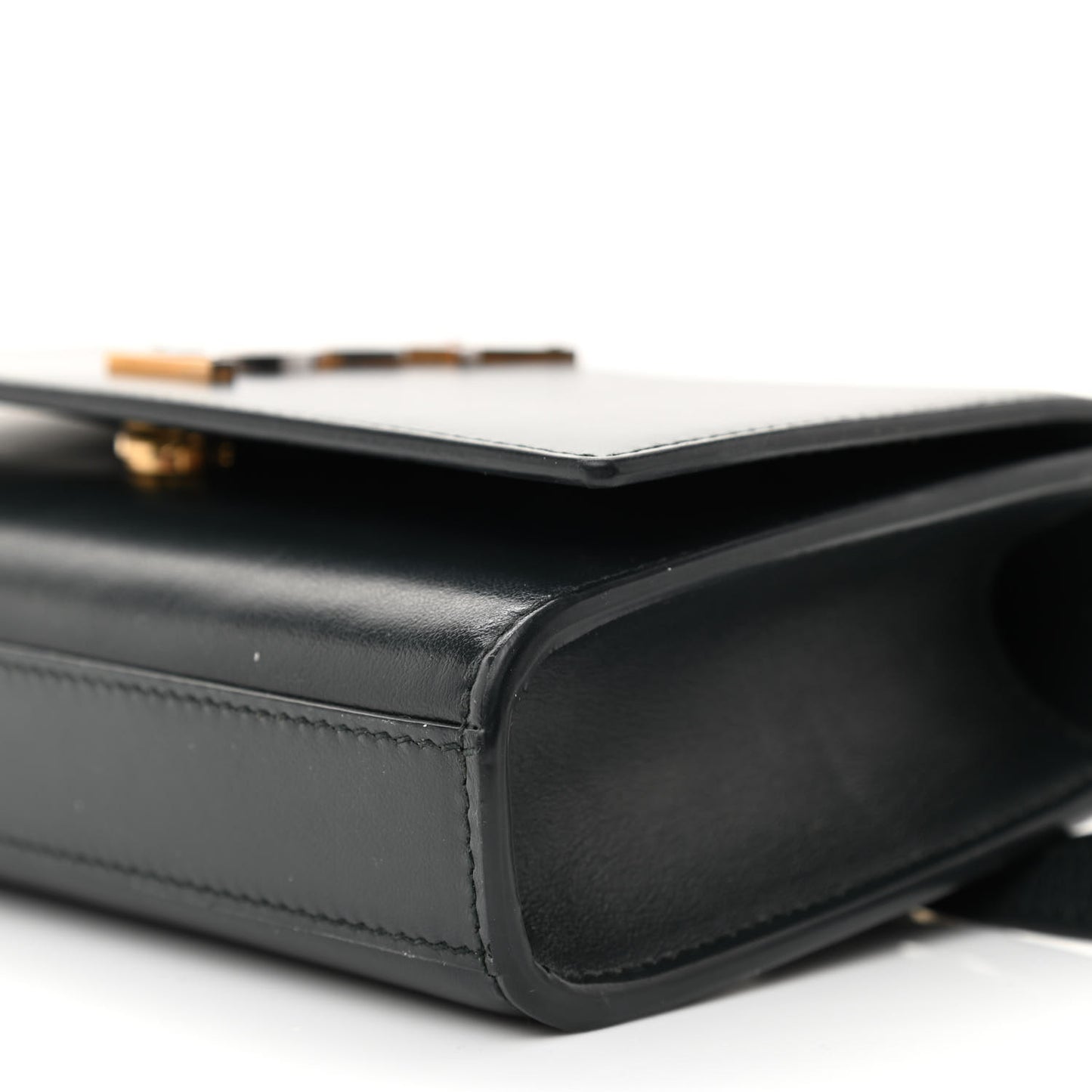 Smooth Calfskin Monogram Kate Belt Bag Black