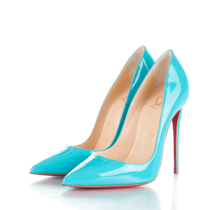 Christian Louboutin Patent So Kate 120 Pumps 35 Pacific 3 of 7