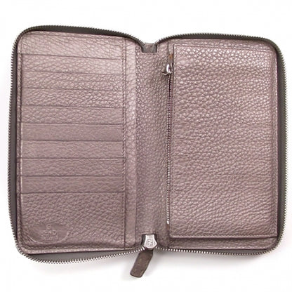 Fendi Calfskin Romano Selleria Zip Around Wallet Silver 6 of 12