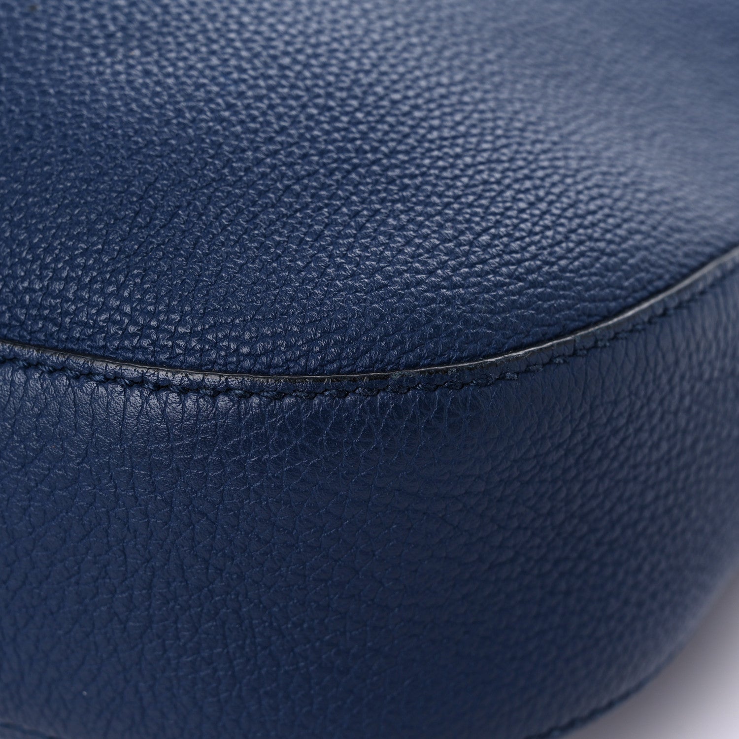 Gucci Soft Grained Calfskin Large Jackie Hobo Classic Blue Marine 11 of 25