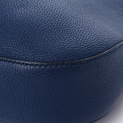 Gucci Soft Grained Calfskin Large Jackie Hobo Classic Blue Marine 11 of 25